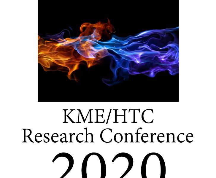 Save-the-date: KME/HTC Research Conference 2020 POSTPONED TO 4-5 NOVEMBER 2020